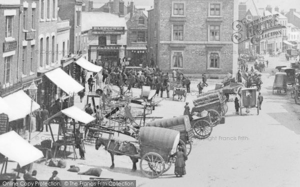 Photo of Banbury, Market Place c.1880