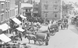 Market Place c.1880, Banbury