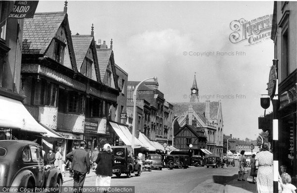 Photo of Banbury, Old Houses, High Street c.1955