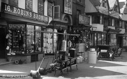 Old Shop, Market Place 1922, Banbury