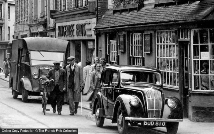 Photo of Banbury, Parson's Street c.1955