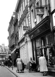 Shopping On High Street c.1955, Banbury