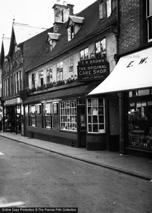Photo of Banbury, The Original Cake Shop c.1925