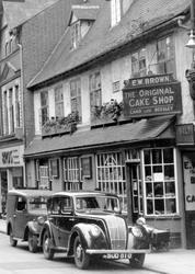 The Original Cake Shop c.1955, Banbury