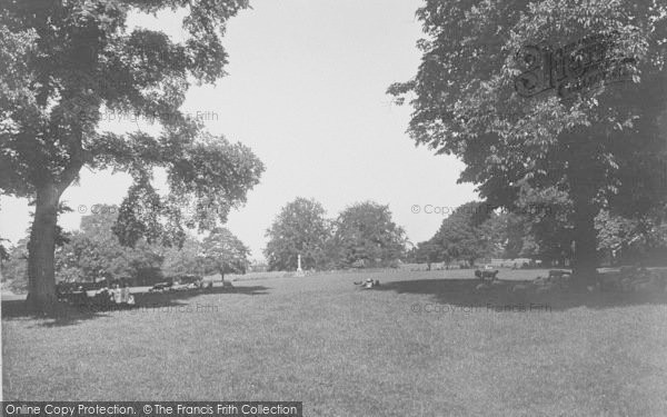 Photo of Banbury, The Park 1922