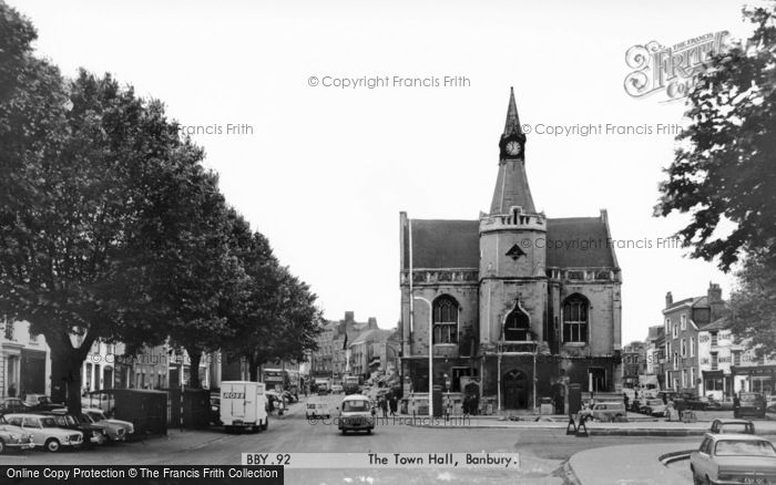 Photo of Banbury, Town Hall c.1965