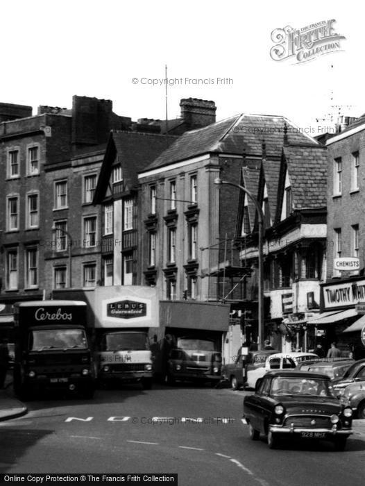 Photo of Banbury, Traffic In High Street c.1965