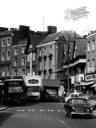 Traffic In High Street c.1965, Banbury