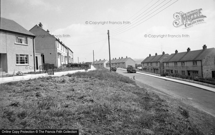 Photo of Bancyfelin, Council Houses 1957