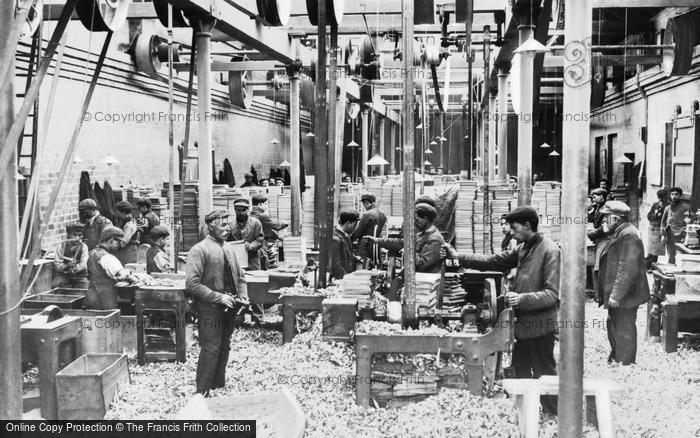 Photo of Bangor, A Writing Slates Factory c.1910