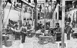 A Writing Slates Factory c.1910, Bangor
