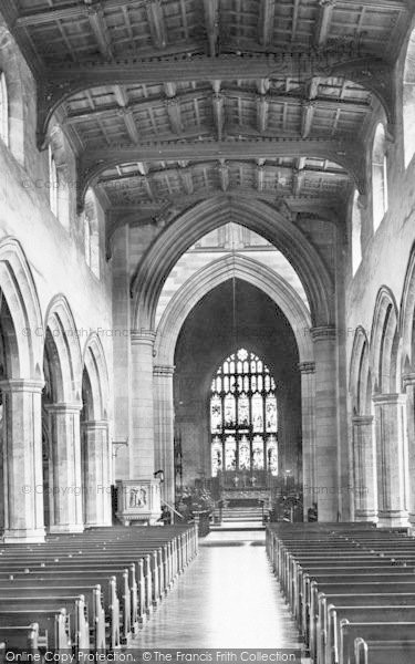 Photo of Bangor, Cathedral, Nave East 1890