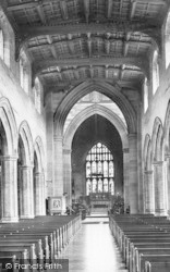 Cathedral, Nave East 1890, Bangor