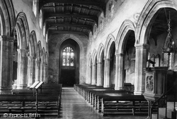 Cathedral Nave West 1890, Bangor