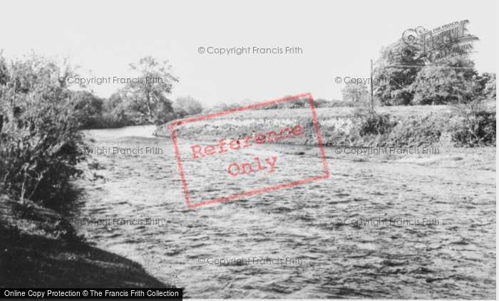 Photo of Bangor Is Y Coed, River Dee c.1955