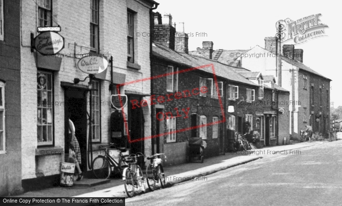 Photo of Bangor Is Y Coed, Village Shop c.1955