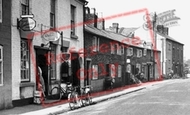 Bangor-Is-Y-Coed, Village Shop c.1955, Bangor On Dee