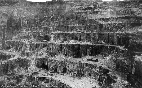 Photo of Bangor, Penrhyn Slate Quarries c.1870
