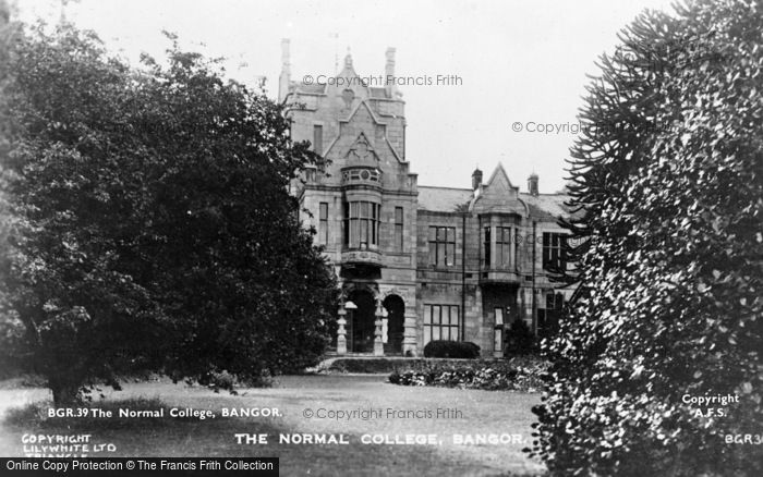 Photo of Bangor, The Normal College c.1950