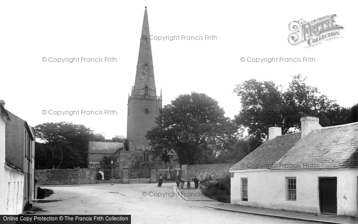 Bangor, the Old Church 1897 Photo of Bangor, The Old Church 1897