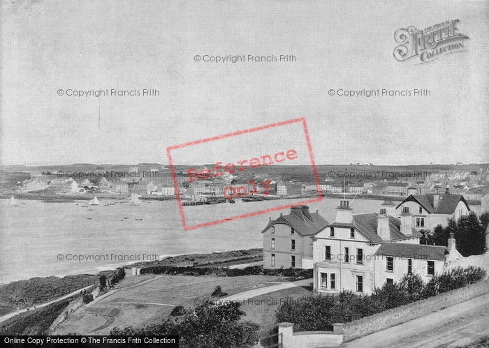 Photo of Bangor, Town And Bay From Mornington Park, Princeton c.1895