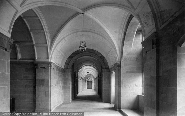 Photo of Bangor, University College, First Floor Corridor 1911
