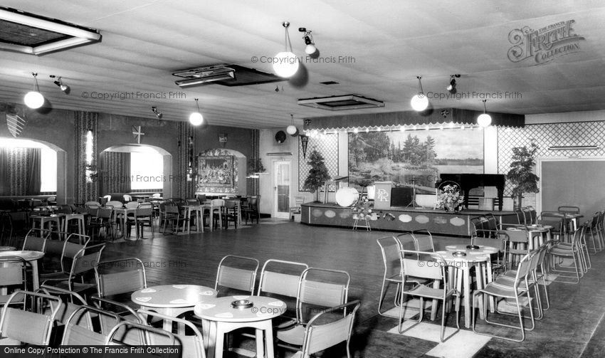 Banks, the Clubroom, Riverside Caravan Holiday Centre c1965