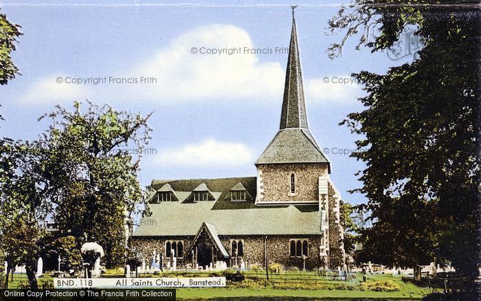 Photo of Banstead, All Saints Church c.1965