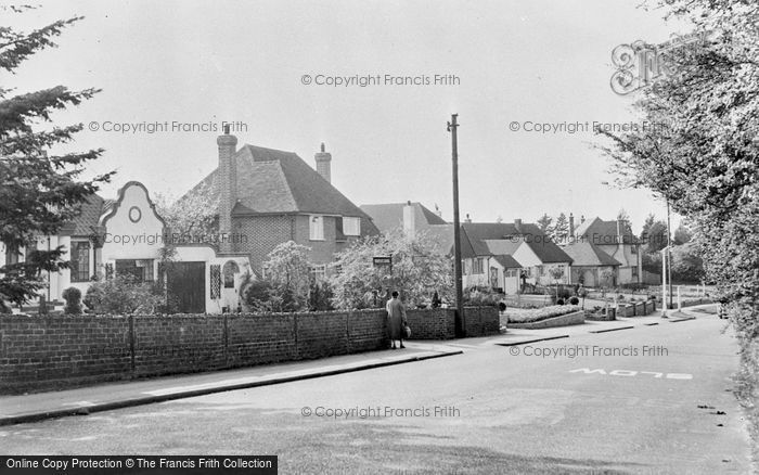 Photo of Banstead, Banstead Road c.1960