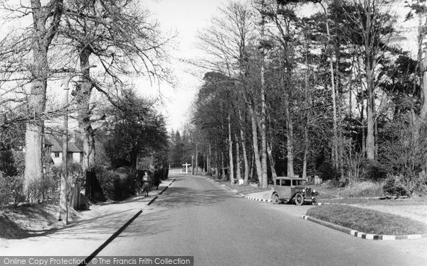 Photo of Banstead, Garratts Lane c.1955