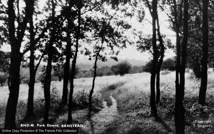 Photo of Banstead, Park Downs c.1960