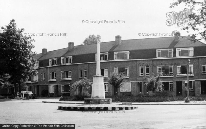 Photo of Banstead, The Memorial c.1965
