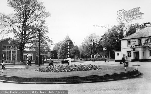 Photo of Banstead, The Roundabout c.1965