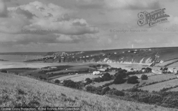 Photo of Bantham, From Thurlestone c.1955