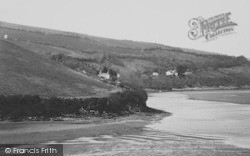 River And West Cliffs c.1950, Bantham