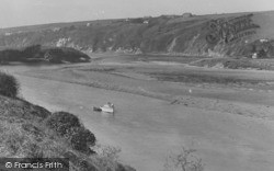 River From The Ham c.1950, Bantham