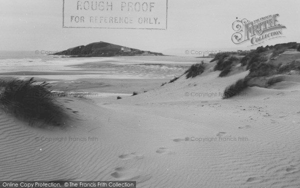Photo of Bantham, Sand Dunes And Burgh Island c.1960
