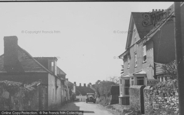 Photo of Bantham, The Village Street c.1950
