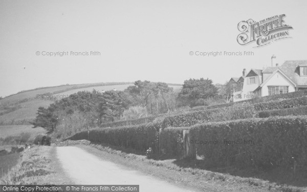 Photo of Bantham, The Way To The Fields c.1950