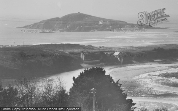 Photo of Bantham, View From The Hills c.1950