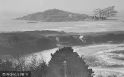 View From The Hills c.1950, Bantham