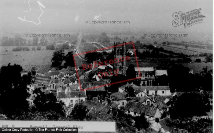 Photo of Banwell, General View c.1955