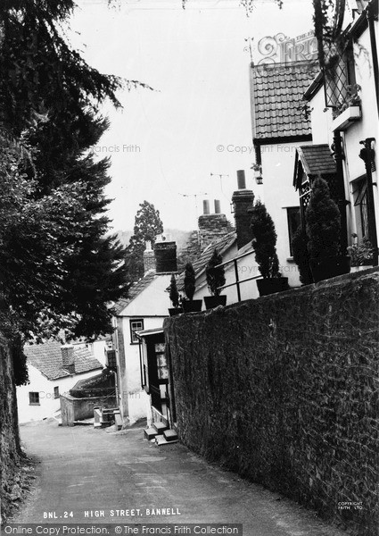 Photo of Banwell, High Street c.1960