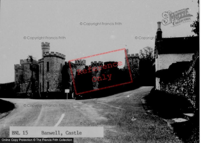 Photo of Banwell, The Castle c.1955