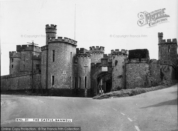 Photo of Banwell, The Castle c.1960