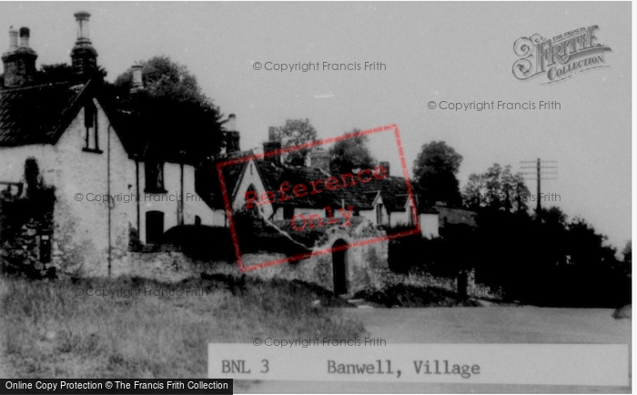 Photo of Banwell, The Village c.1950