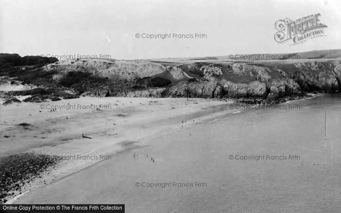 Photo of Barafundle Bay, c.1960