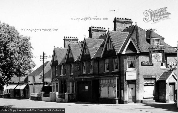 Photo of Barcombe, Gladstone Buildings, High Street c.1955