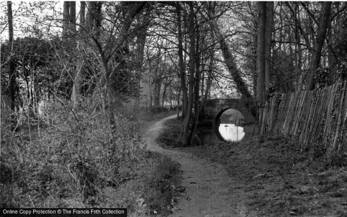Photo of Barcombe, River Path c.1955