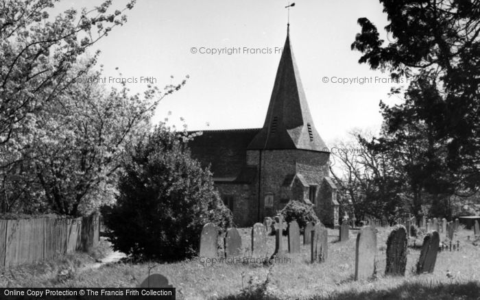 Photo of Barcombe, St Mary's Church c.1960